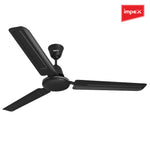 Impex Aeroz High-Speed 400 RPM Ceiling Fan with 3 Blades and Energy Efficient Motor (Smoke Brown)