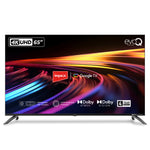 Impex evoQ 65-inch 4K UHD Smart Google TV with Dolby Vision, Dolby Atmos, and 2+2 Year Warranty (Black)