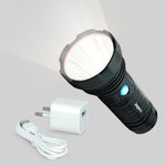 Impex Ultra X20 Rechargeable LED Flashlight with 1500 Lumens, 6600 mAh Li-ion Battery and Protective Case