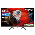 Impex evoQ 80 cm (32 inch) HD Ready QLED Google TV 32S2QLC3 | 24W Powerful Speakers, HDR10, Voice Remote, Bluetooth 5.1 | 4 Year Warranty
