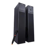 Thunder-T3 Plus 2.0 Channel Tower Speaker | 160W RMS | Bluetooth | Wireless Mic | USB/SD/FM/AUX | Built-in Equalizer | LED Display | Remote Control