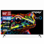 Impex evoQ 127 cm (50 inch) Full HD QLED Google TV 50S3QLC3 | Dolby Audio 24W, HDR10, Dual-Band Wi-Fi, Voice Remote | 4 Year Warranty