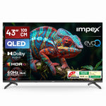 QLED TV (evoQ 43S3QLC3) 43" Full HD QLED GOOGLE TV | 4 YEAR WARRANTY | VOICE REMOTE | DOLBY AUDIO