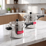 Pressure Cooker Combo - 3L & 5 L Stainless Steel Pressure Cooker