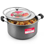 HV Royal Series RDBP14-HV Dum Biryani Pot | 14 Litre | 5-Layer Granite Coating | Induction Compatible | 1 Year Warranty
