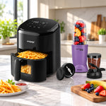 Healthy Combo - 4.5L Airfryer + Blender With 2 jars