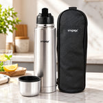 IFK 500F Thermosteel Flask 500 ml | Double Walled | Hot & Cold Compatible with Flip Lid | 1-Year Warranty