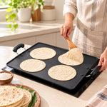 IPT 3438 HV Nonstick Pathiri Tawa | Aluminium Body | 3 Layer Nonstick Coating | Stainless Steel Rivets | Heat Resistant Bakelite Handle | Induction Base