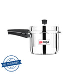 IMPEX Migo 3 L Stainless Steel Pressure cooker IFC 3 SS Induction Bottom (Stainless Steel)