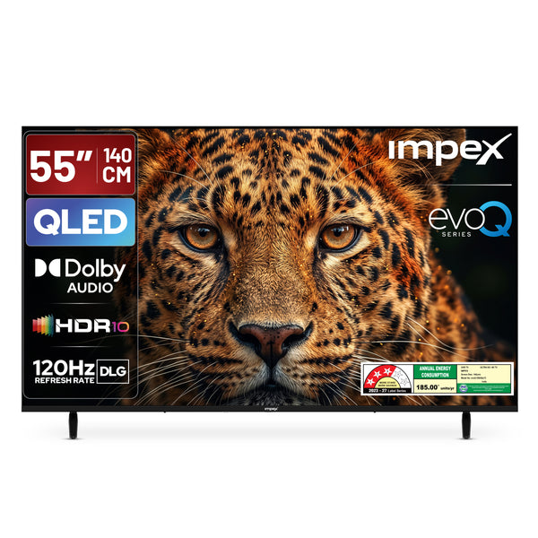 QLED TV (evoQ 55S4QLF3) 55" 4K UHD QLED GOOGLE TV | 4 YEAR WARRANTY | VOICE REMOTE | DOLBY AUDIO