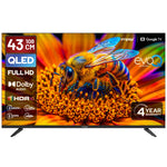 QLED TV (evoQ 43S3QLF3) 43" Full HD QLED GOOGLE TV | 4 YEAR WARRANTY | VOICE REMOTE | DOLBY AUDIO