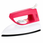 Showy DX Iron Box Pink White | Lightweight | Fast Heating & Non-Stick Soleplate