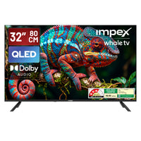 QLED TV (WIOS 32A2QSK1) 32" QLED SMART TV | 3 YEARS WARRANTY | WHALE TV | VOICE REMOTE