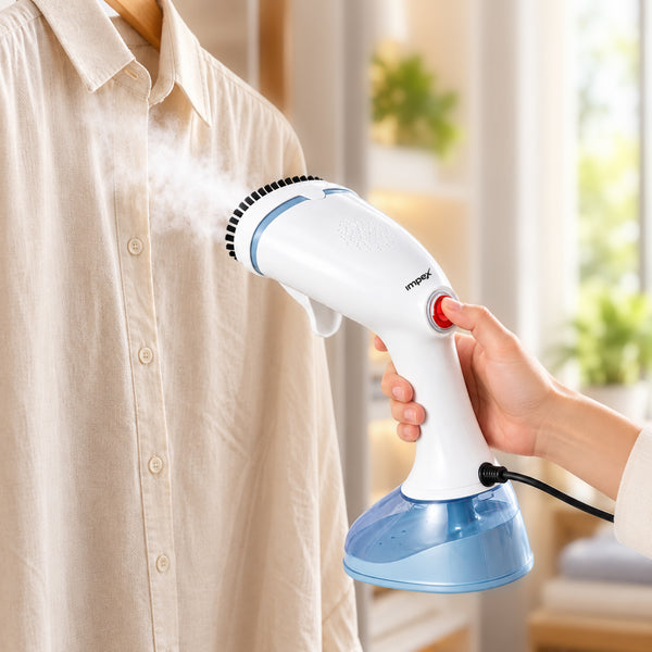 TURBO STEAM PRO 380 ml Garment Steamer | Durable ABS Body | 2-Year Warranty