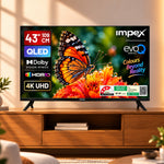 QLED TV (WIOS 43A4QSK1) 43"4K UHD QLED TV | 3 YEAR WARRANTY | WHALE TV | VOICE REMOTE