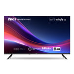 Impex WIOS Whale Series 43-inch 4K UHD QLED Smart TV (WIOS 43A4QSK1) with HDR10, Dolby Audio, and 3-Year Warranty (Black)