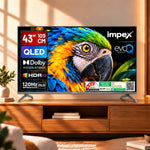 QLED TV (evoQ 43S4QLC3) 43" 4K UHD QLED GOOGLE TV | 4 YEAR WARRANTY | VOICE REMOTE |DOLBY VISION.ATMOS
