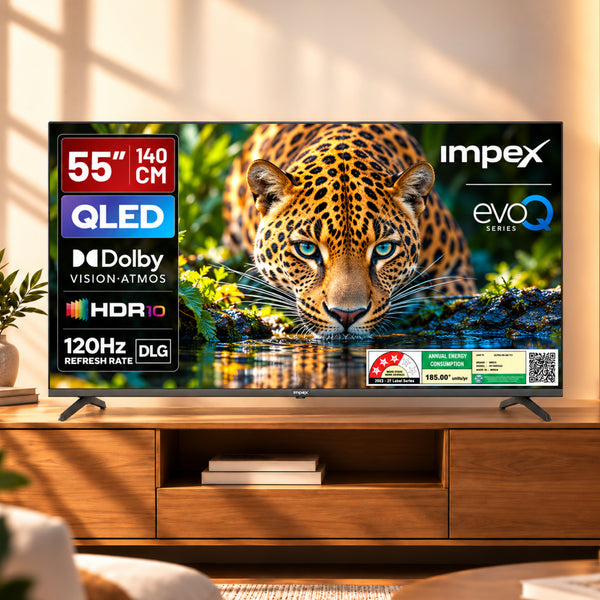 QLED TV (evoQ 55S4QLC3) 55" 4K UHD QLED GOOGLE TV | 4 YEAR WARRANTY | VOICE REMOTE | DOLBY VISION.ATMOS