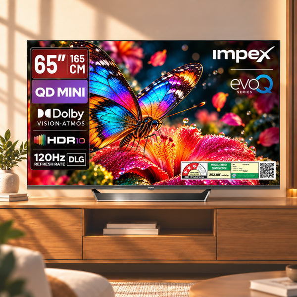 QD-MINI LED TV (evoQ 65S4MLC3) 65" 4K UHD QD-Mini LED GOOGLE TV | 4 YEAR WARRANTY | VOICE REMOTE | DOLBY VISION.ATMOS