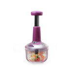 MIGO IC 650 650ml Push Chopper | 3 Stainless Steel Blades | Manual Vegetable & Food Chopper
