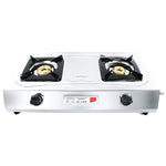 Enlight 2B Gas Stove | 2 Burner Stainless Steel Gas Stove | Durable SS Body | 2-Year Warranty