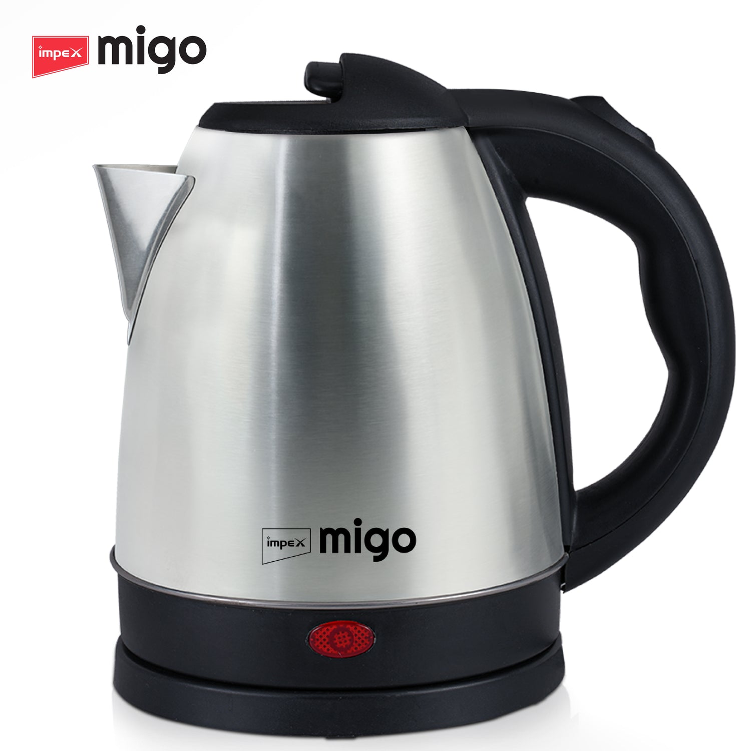 Impex Migo BLAZE Stainless Steel Electric Kettle 1.5 Litre 1500 Watts 1 Year Warranty