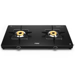 Glaze 2B 2-Burner Glass Top Gas Stove