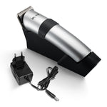 Impex TIDY IHC5 Cordless Hair Trimmer for Men with 5 Clip-on Combs and Charging Stand (Silver)
