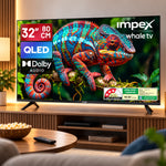QLED TV (WIOS 32A2QSK1) 32" QLED SMART TV | 3 YEARS WARRANTY | WHALE TV | VOICE REMOTE