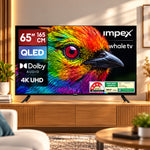 QLED TV (WIOS 65A4QSK1) 65"4K UHD QLED TV | 3 YEAR WARRANTY | WHALE TV | VOICE REMOTE