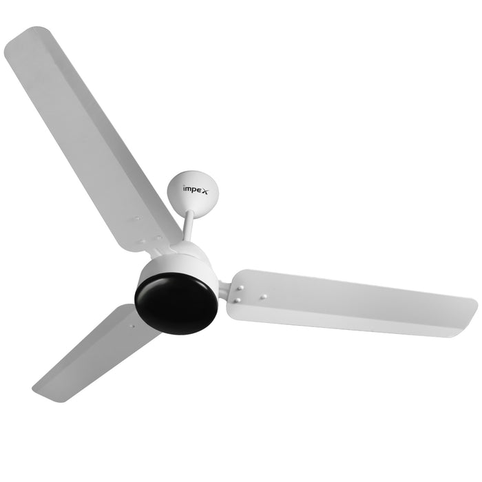 Impex BLDC Ceiling Fan ATOM 28 5 Star Rated Ceiling Fans for Home with Remote Control | Upto 65% Energy Saving High Speed Fan Having 5 Years Warranty (Matte White)