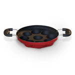 Impex Premium Non Stick Paniyarakkallu (Unniyappa Chatty, 9 Pits)