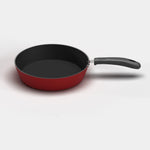 Impex IFP 2655 Premium Induction Based Nonstick Coated Aluminium Fry Pan (26 cm,Maroon)
