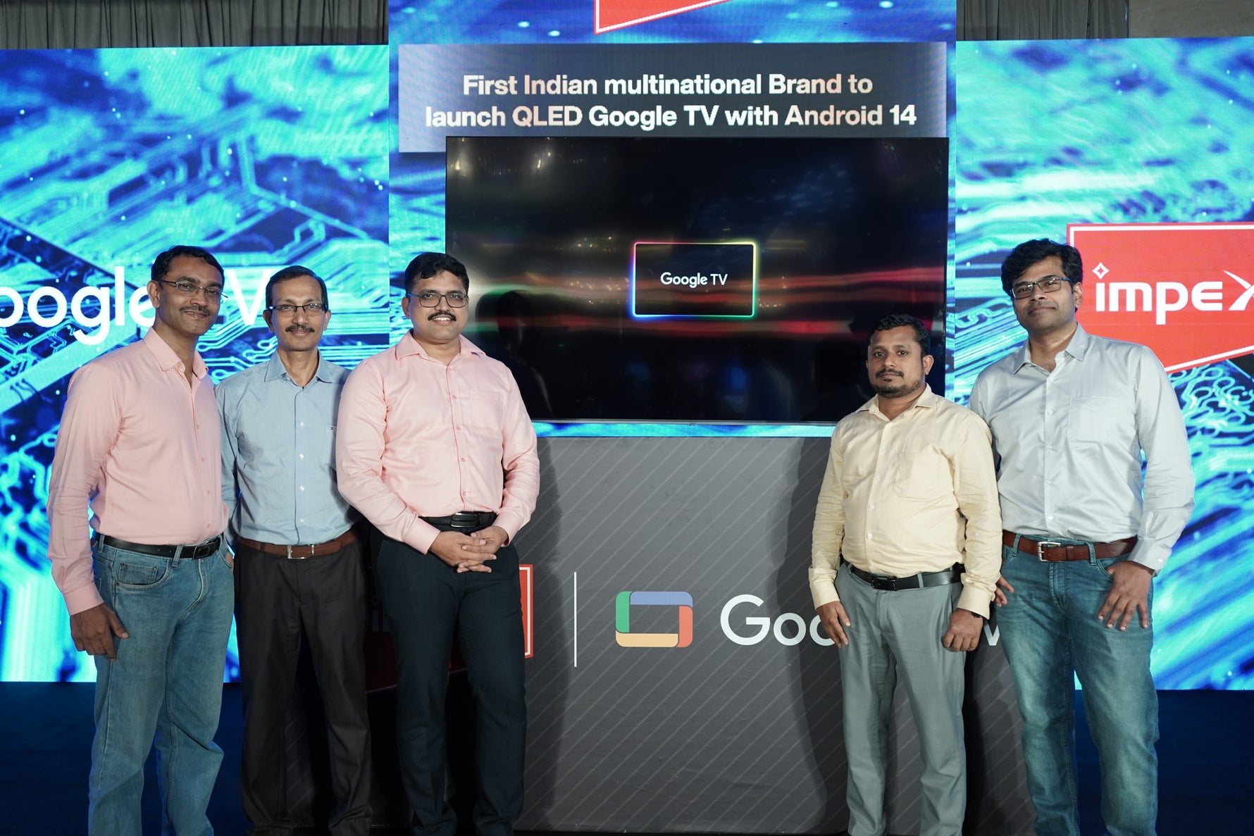 Impex to become 1st Indian multinational brand to introduce Android 14 QLED Google TV