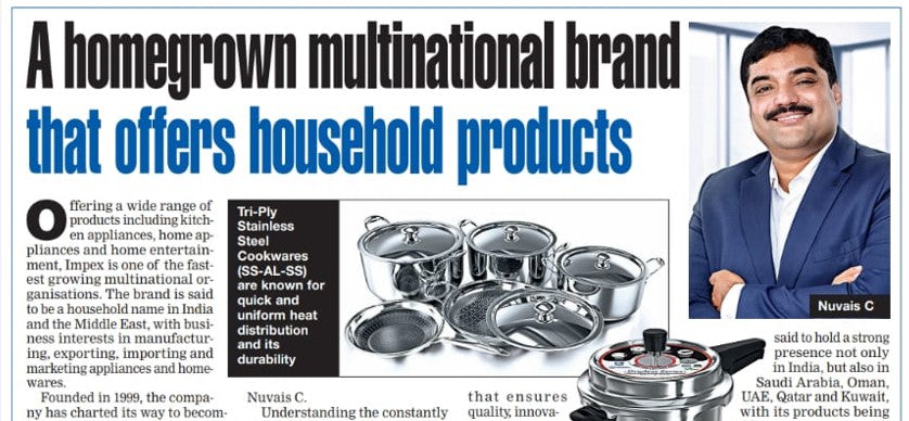 A homegrown multinational brand offering household products