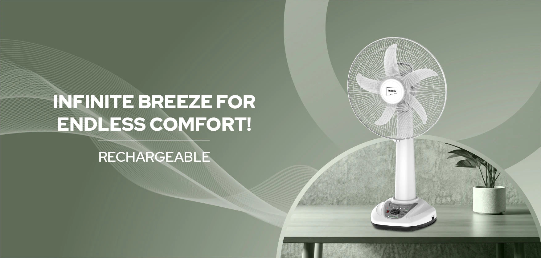 Rechargeable Fan