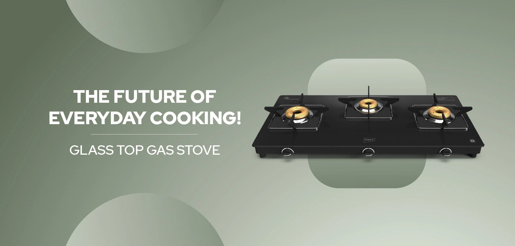 Glasstop Gas Stove