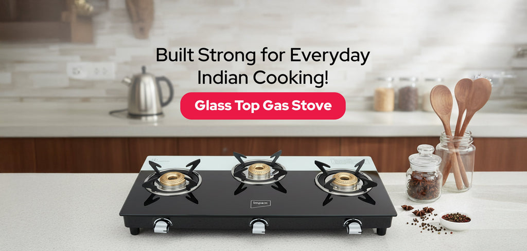 Glasstop Gas Stove