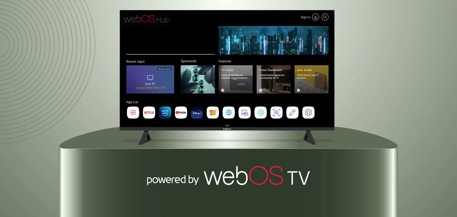 Smart WebOS TV