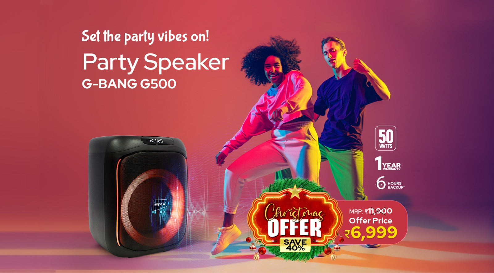 New Speaker Offer