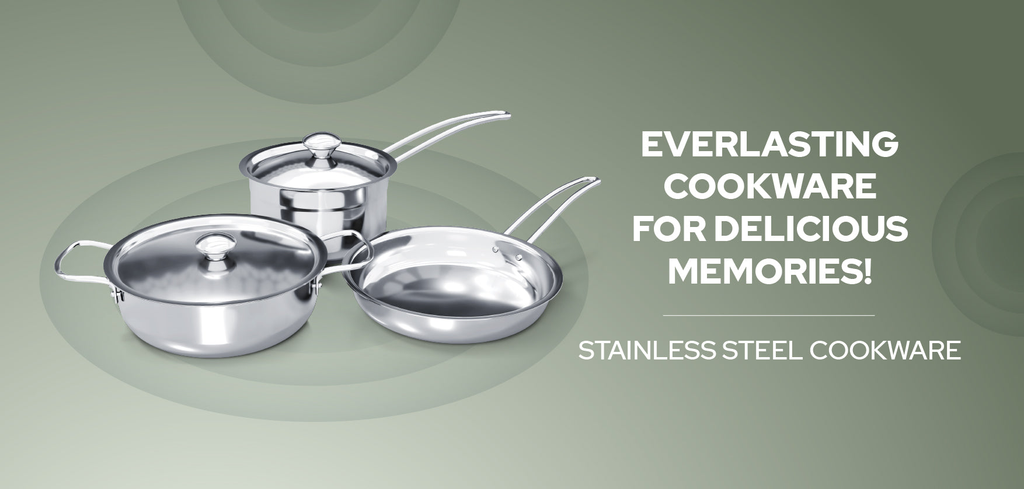 Triply Stainless Steel  Cookware