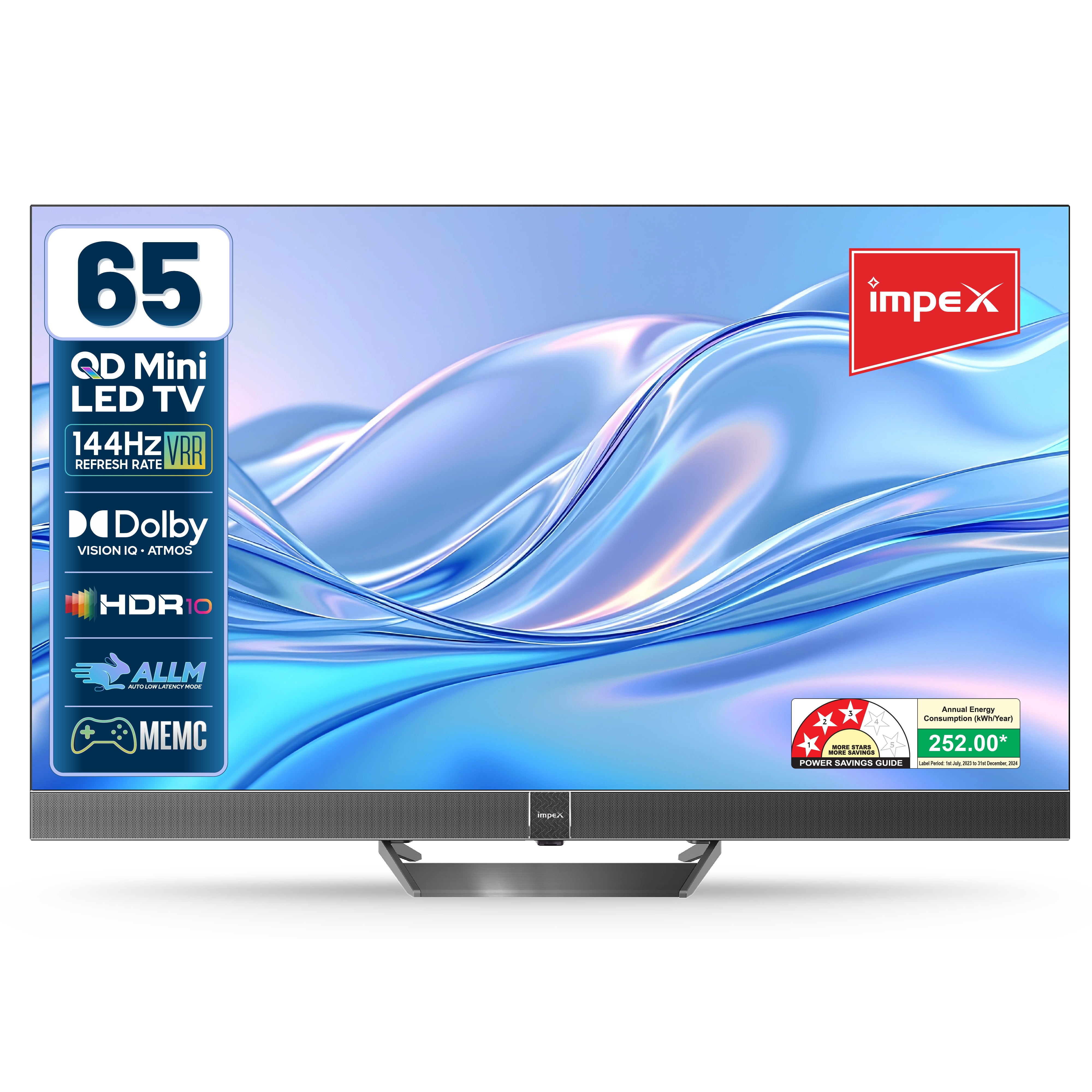 Impex evoQ 65S4MLC2 164 cm (65 inch) Ultra HD (4K) LED Google TV
