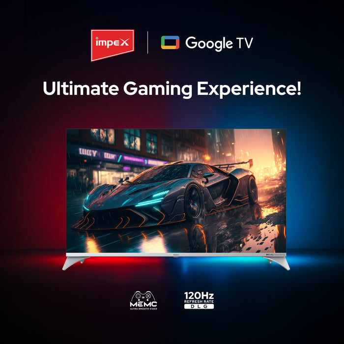 Impex evoQ 65S4QLC3 - 65 Inch QLED TV, Google TV,  UHD