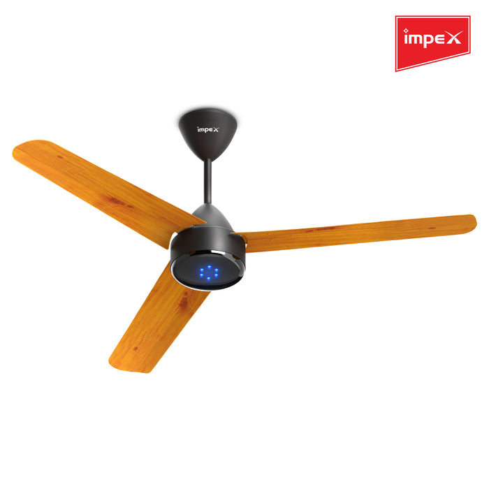 Impex 1200mm Ceiling Fan BLDC ATOM 28 PRIME R  with Remote - 5 Star | 5 Year Warranty