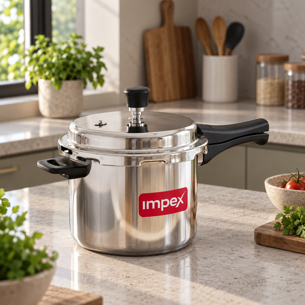 Norma 10 L Pressure cooker | Aluminium | Non Induction Base | Fast Heating | Safe and Durable | 5 Year Warranty