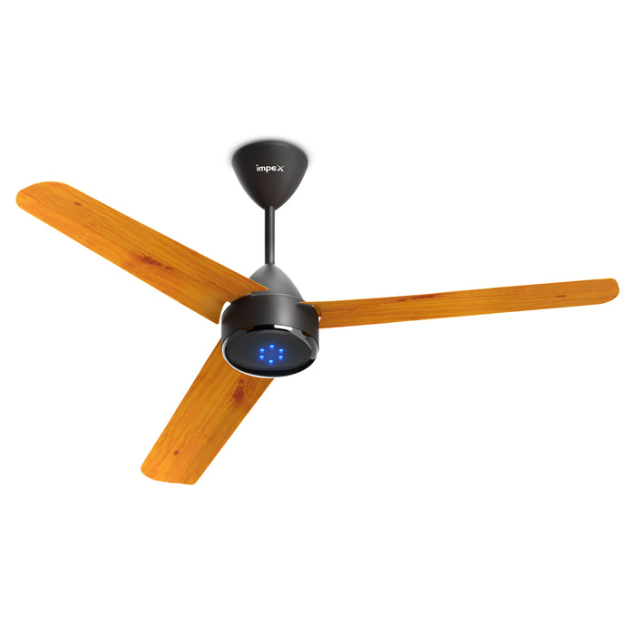 Impex 1200mm Ceiling Fan BLDC ATOM 28 PRIME R  with Remote - 5 Star | 5 Year Warranty