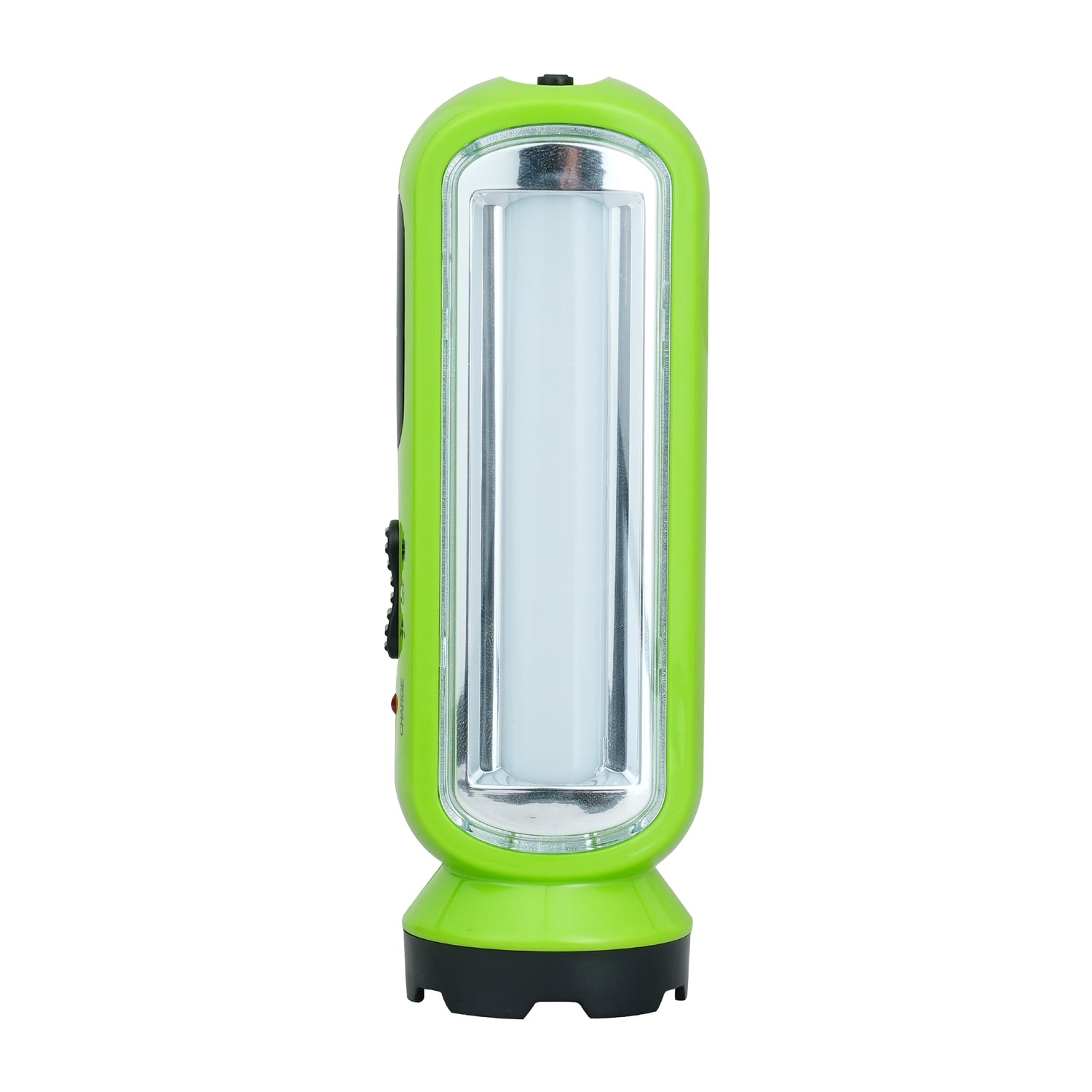 Impex LUMIN A1 Rechargeable LED Flashlight with Dual Torch & Lamp Modes and Built-in Charging Plug (Green)