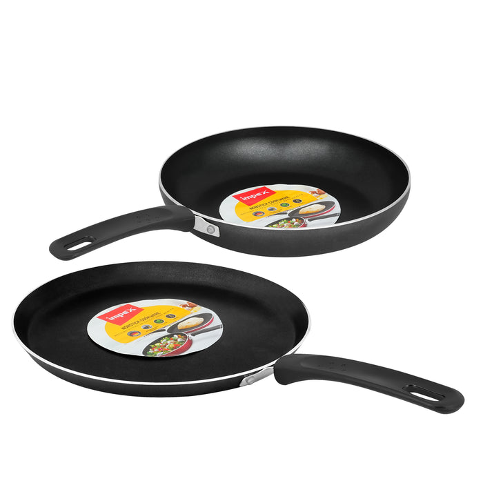 Impex Envy 2PCS Nonstick Cookware Set - Grey