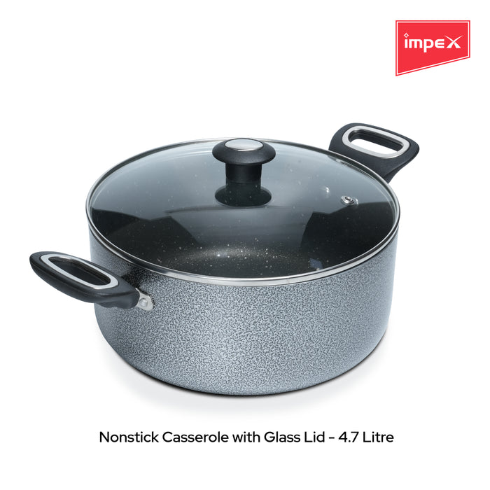 Impex Royal Granite Casserole Set 6 Pcs (RCS6)