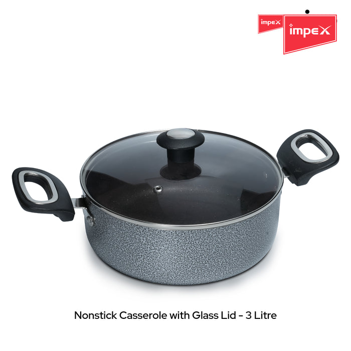 Impex Royal Granite Casserole Set 6 Pcs (RCS6)